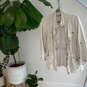 Linen jacket!